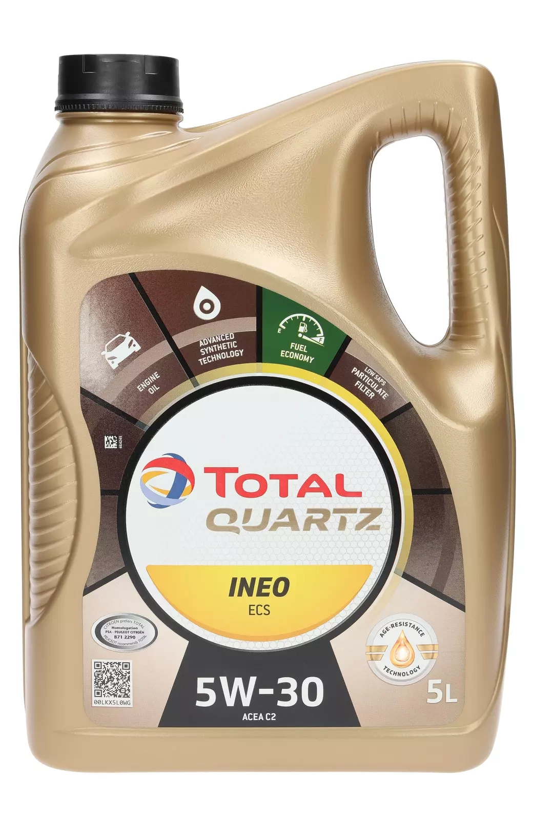 Моторное масло Total Quartz INEO ECS 5W-30 5L