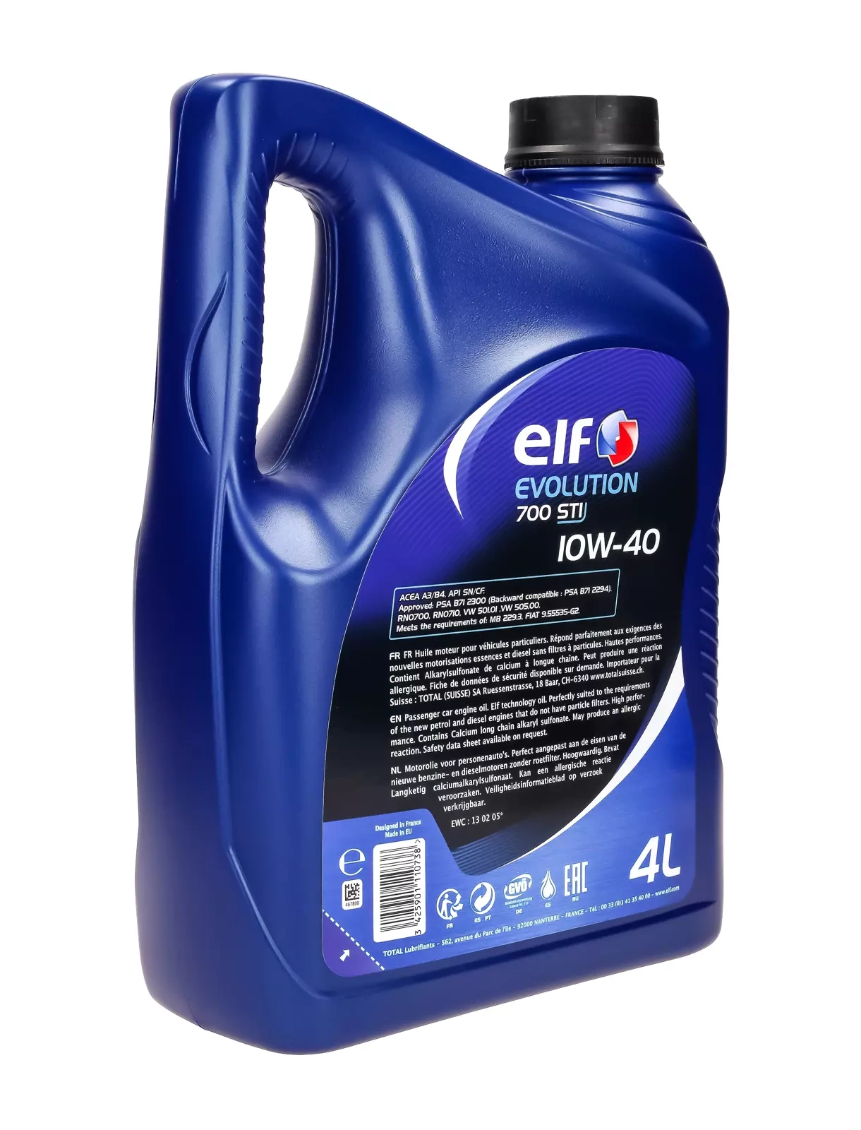 Моторное масло Elf Evolution 700 STI 10W-40 4L