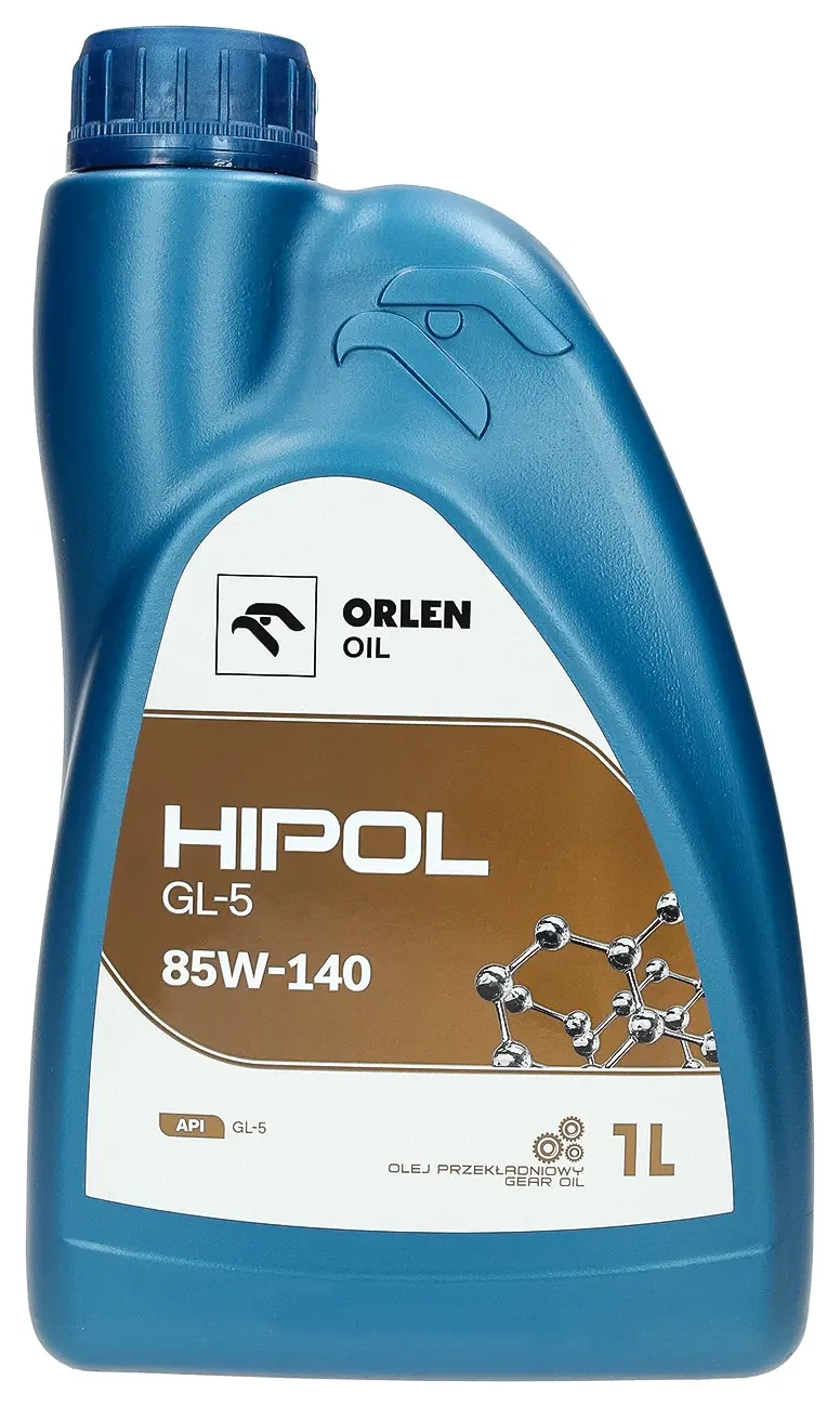 Трансмиссионное масло Orlen HIPOL GL-5 85W-140 - 1L