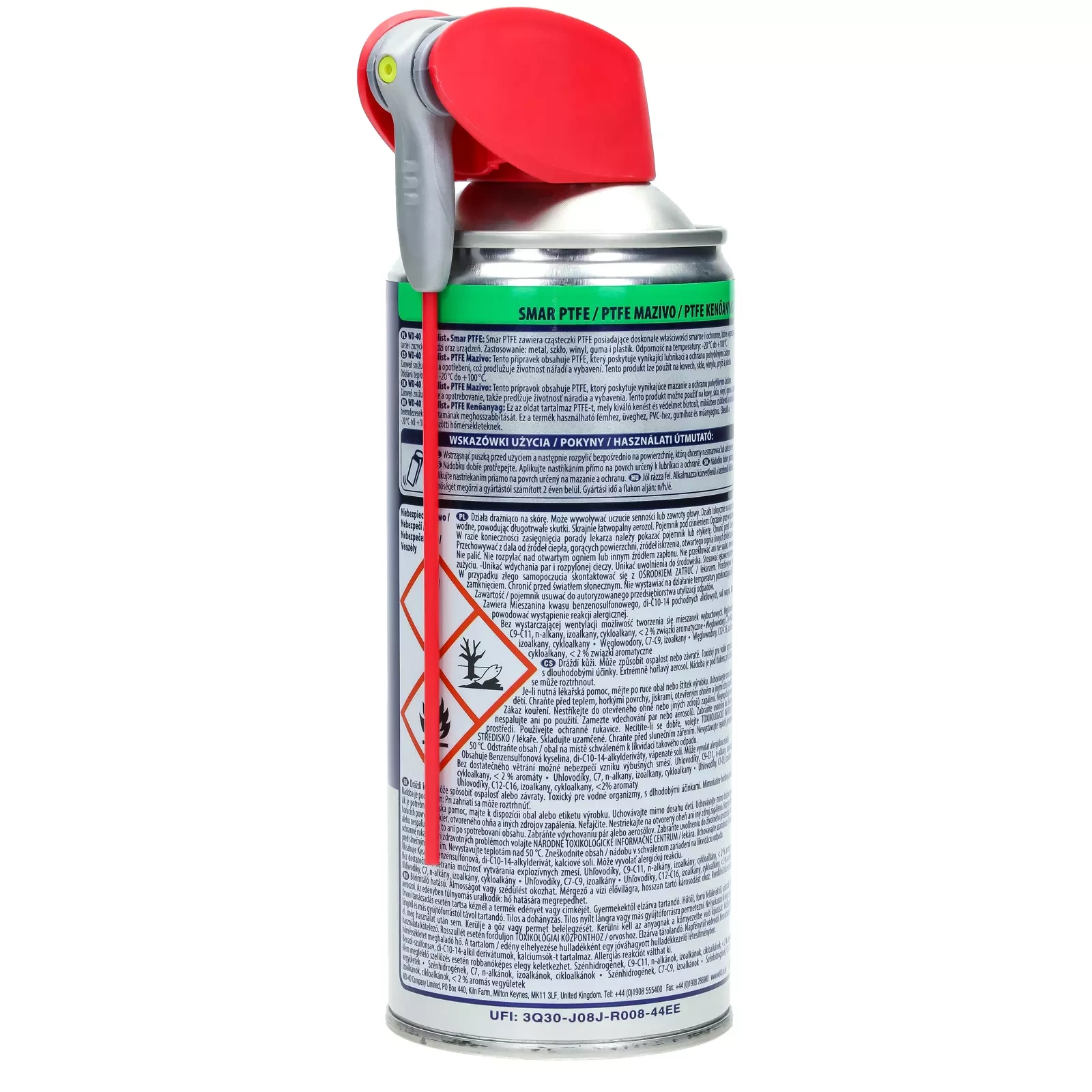 Тефлоновая смазка WD-40 PTFE 400 мл