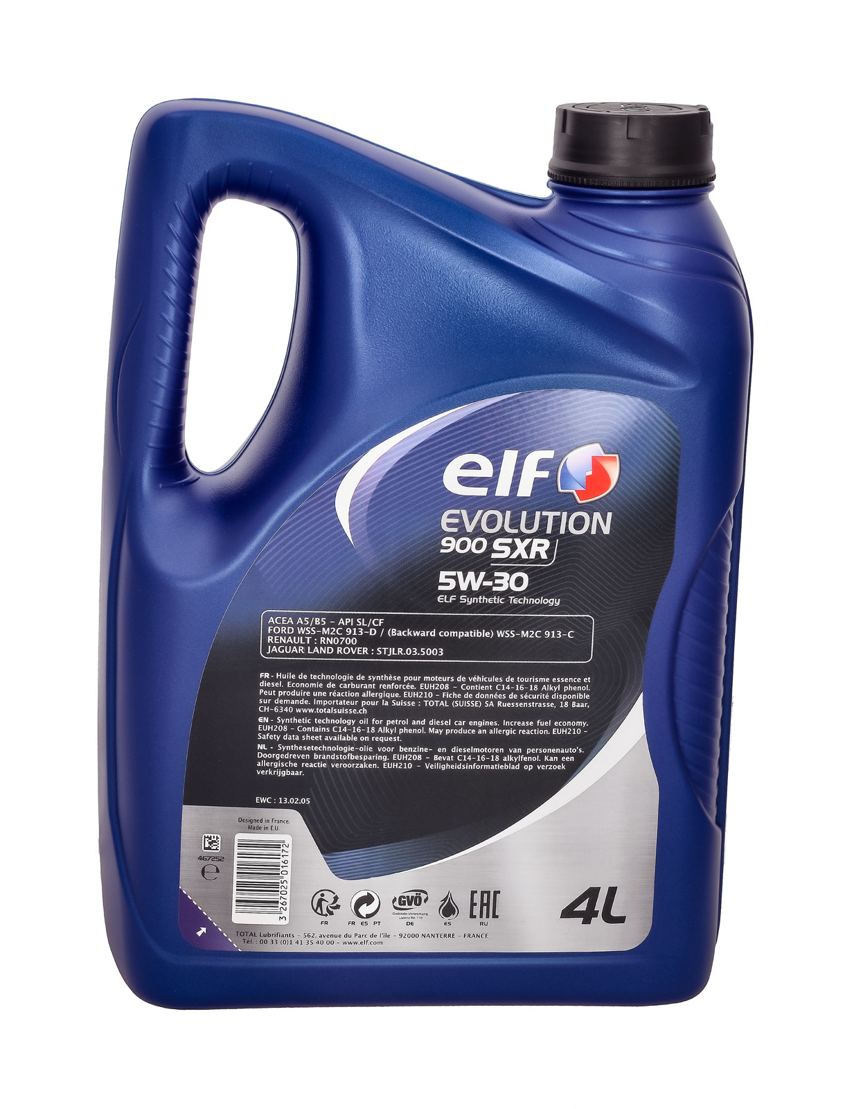 Моторное масло Elf Evolution 900 SXR 5W-30 4L
