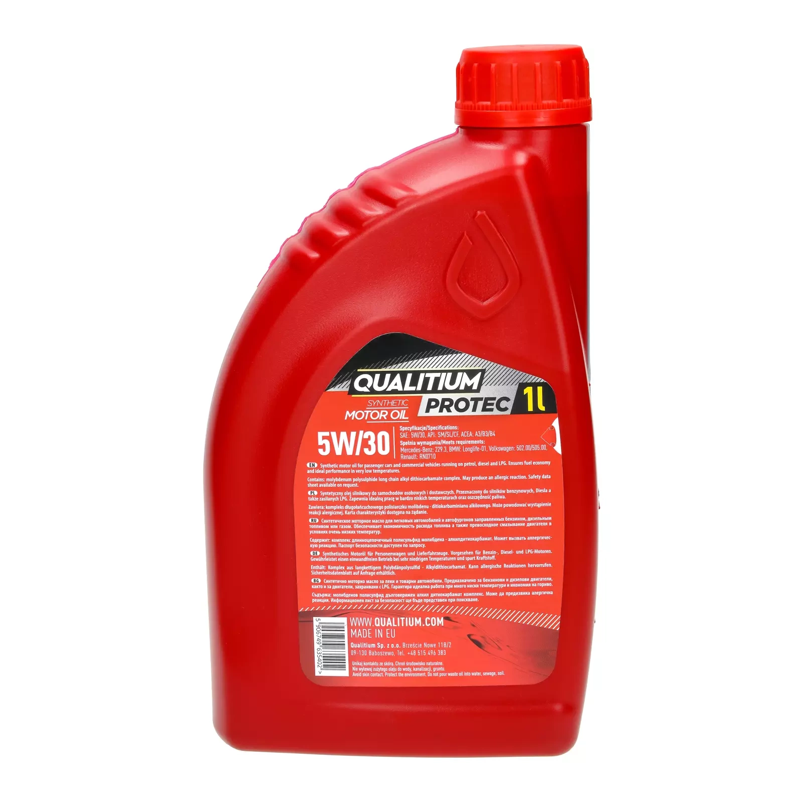 Моторное масло Qualitium Protec 5W-30 1L