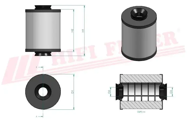 Фильтр сепаратора ODM HIFI FILTER SAO 8666