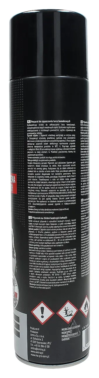 Мой автомобиль для удаления тормозов имеет Pro BRAKE CLEAN 600ml