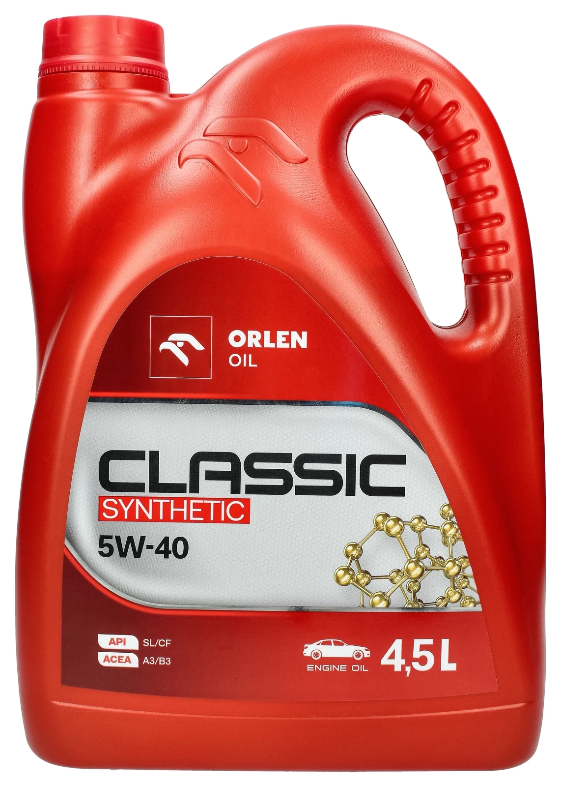 Моторное масло Orlen Platinum Classic Synthetic 5W - 40 4,5 л