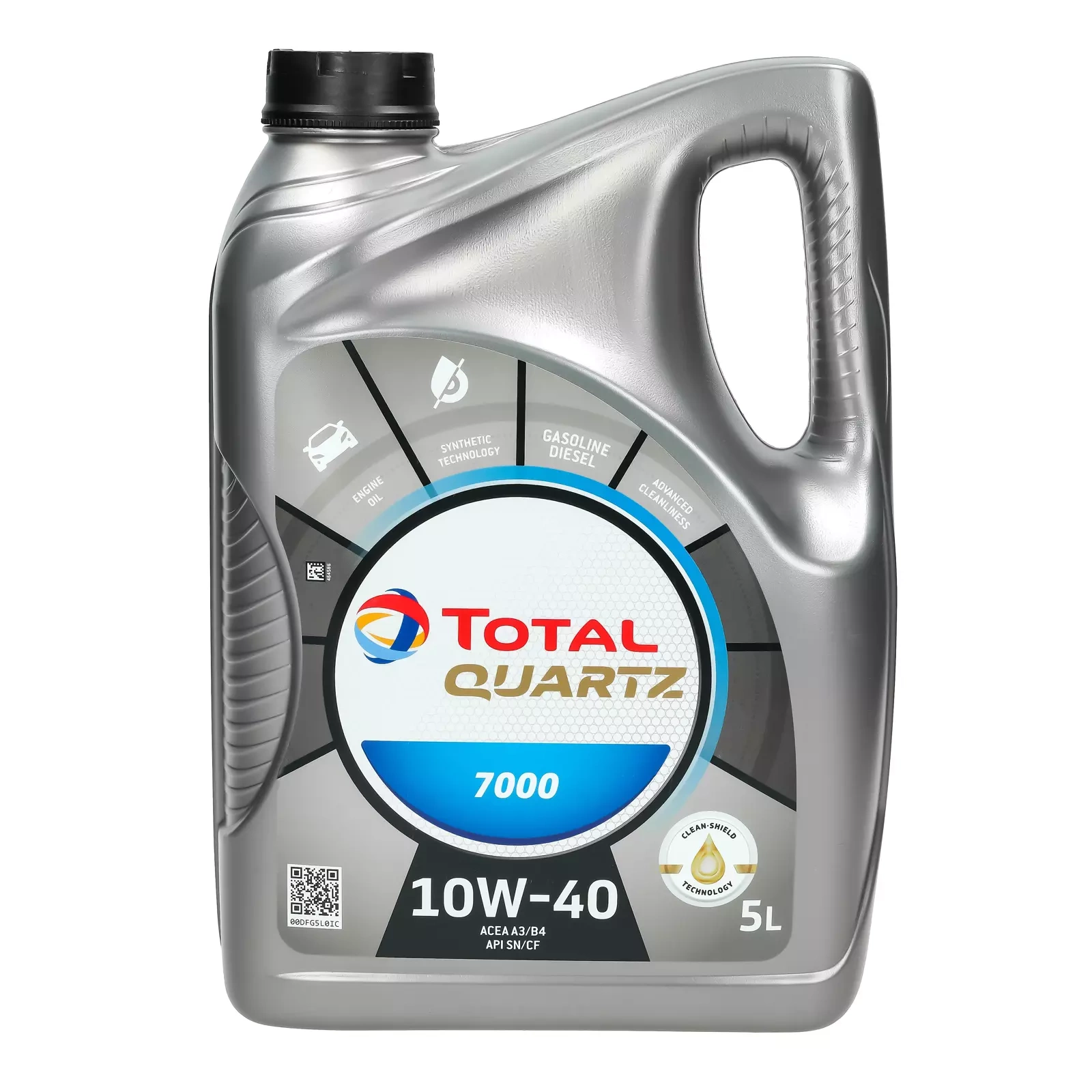 Моторное масло Total Quartz 7000 10W-40-5L