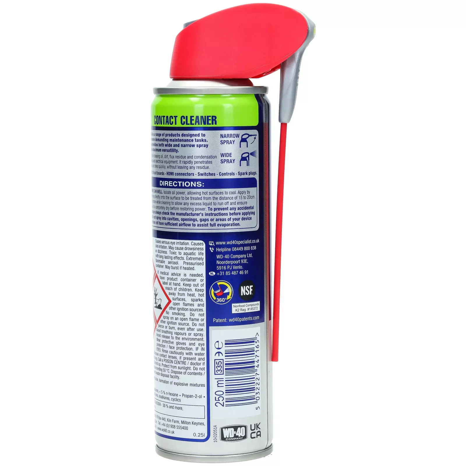 Preparat WD-40 Specialist Contact Cleaner 250 ml