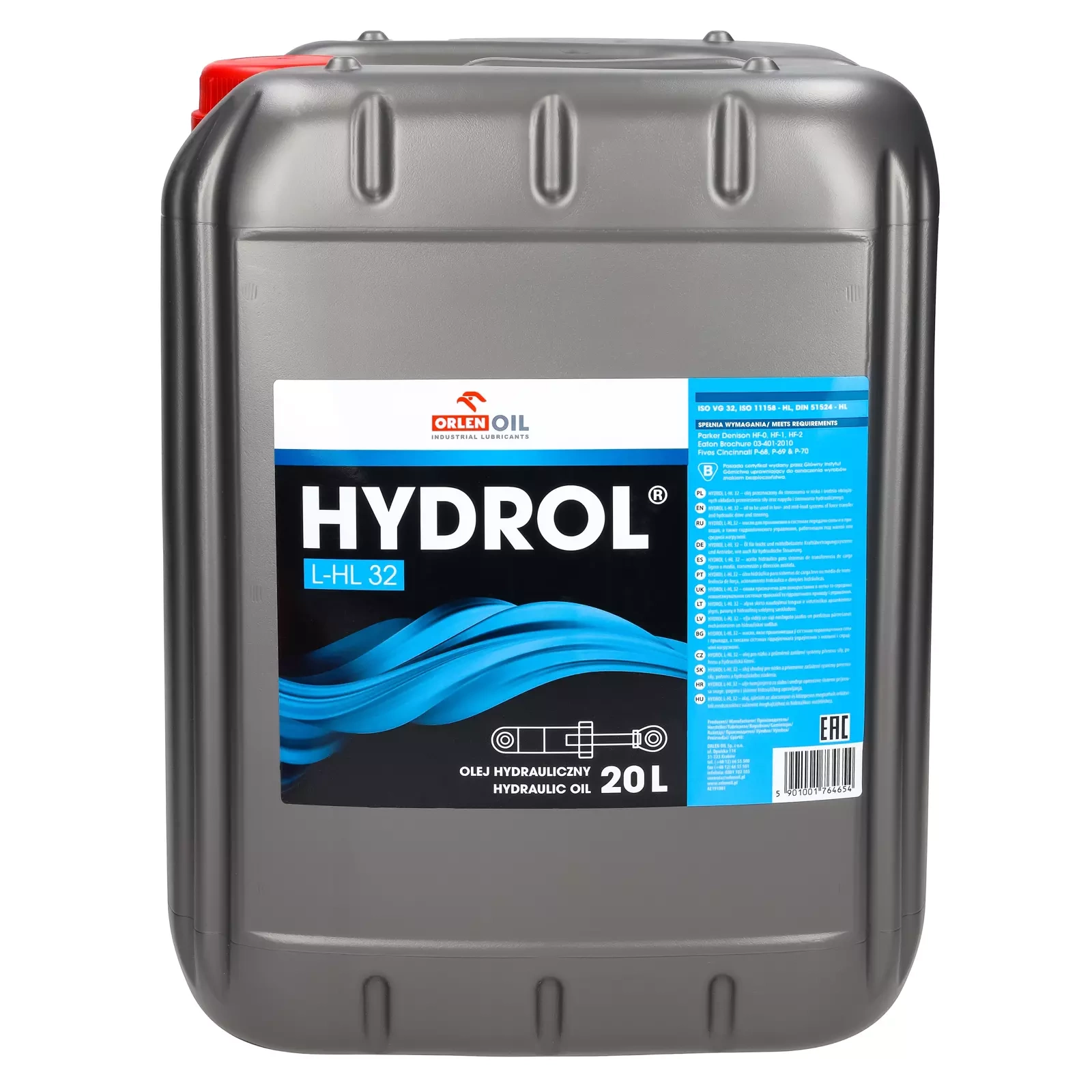 Гидравлическое масло Orlen HYDROL L-HL 32 20L