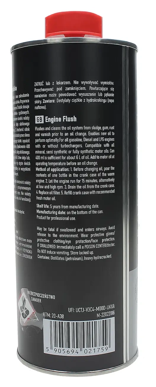 Промывка двигателя мой авто имеет PRO 374ML