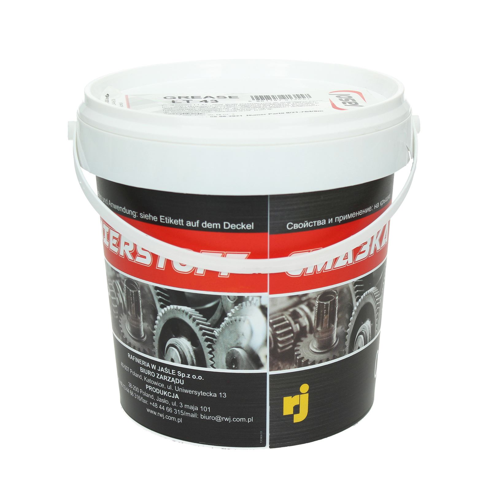 Смазка для подшипников Jasol Grease lt - 43-0,9 кг