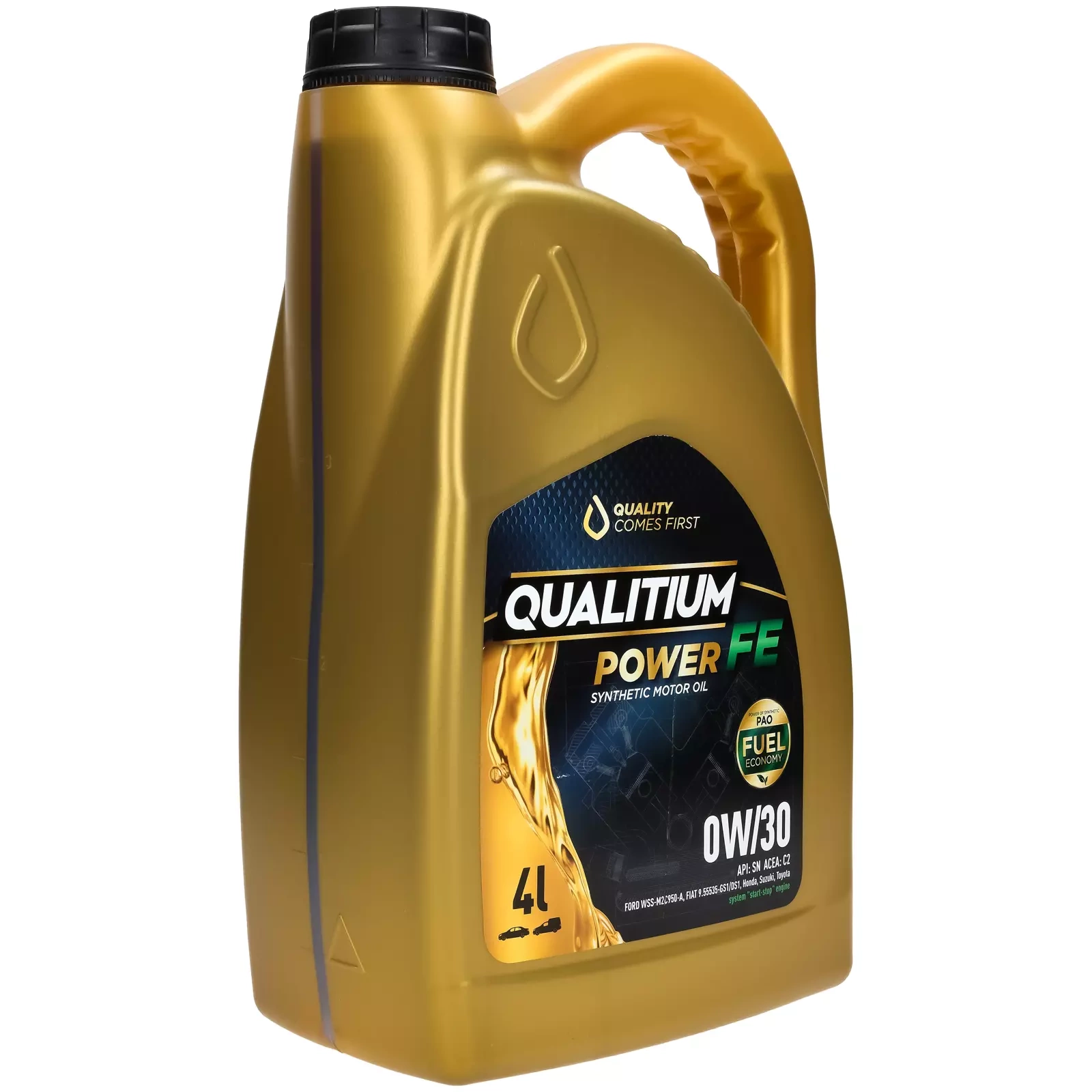Моторное масло Qualitium Power FE 0W-30 4L