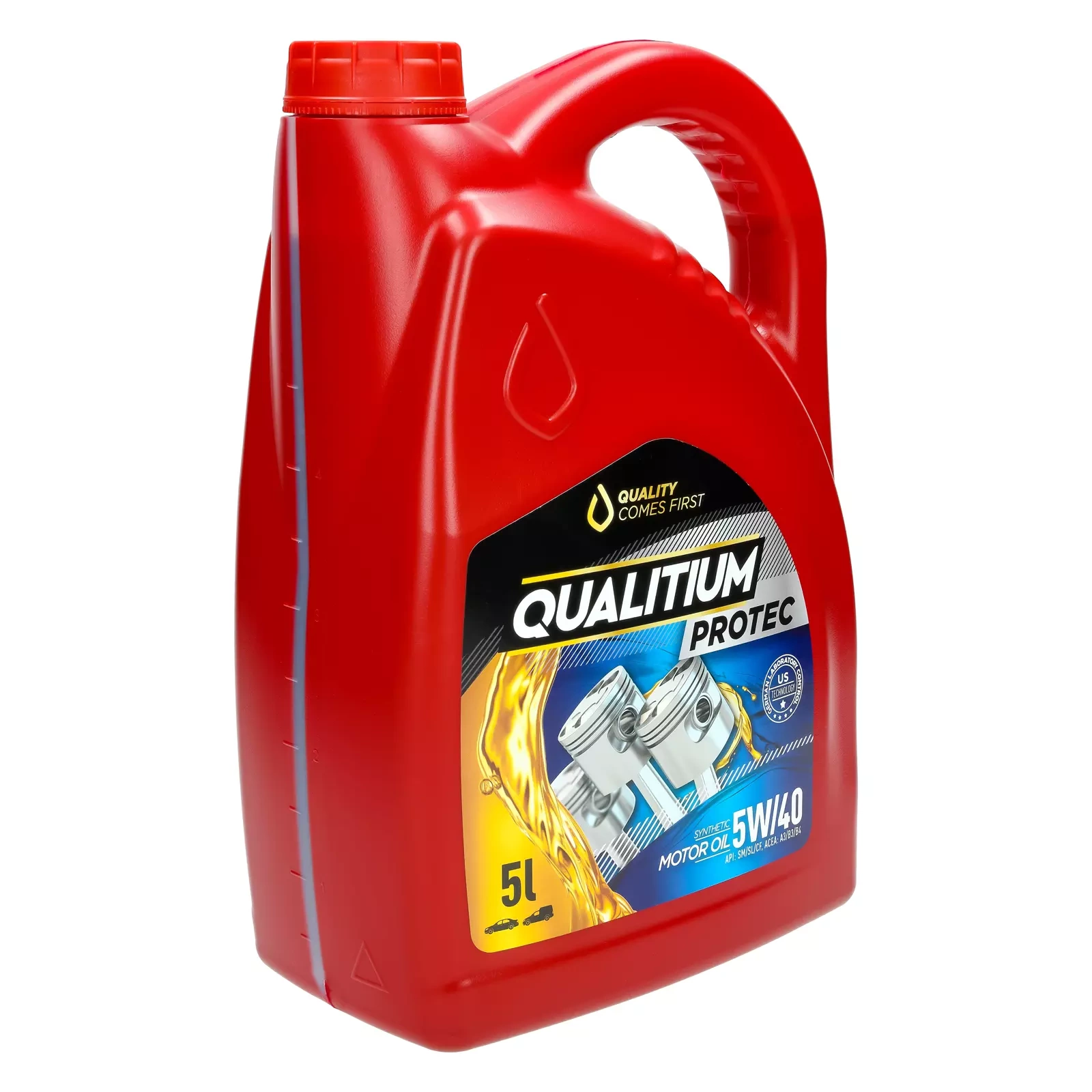Моторное масло Qualitium Protec 5W-40 5L