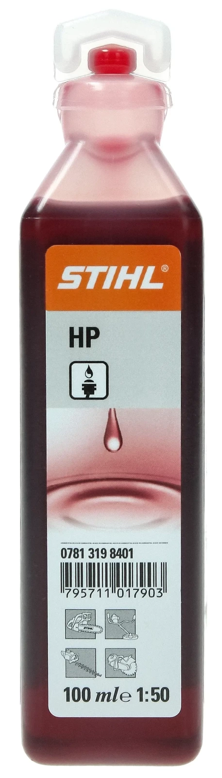 Масло для бензина STIHL HP красный 1:50 100 мл