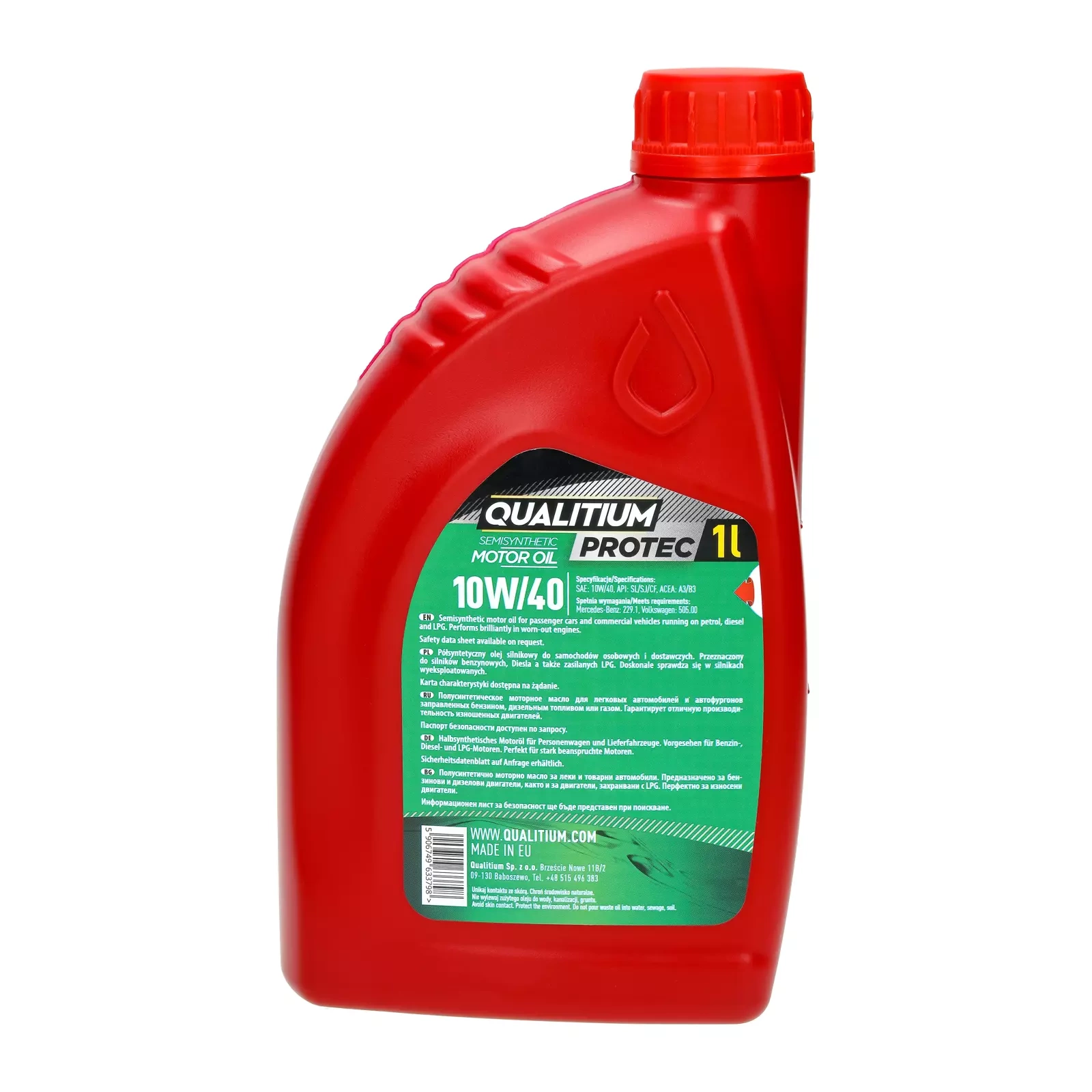 Моторное масло Qualitium Protec 10W-40 1L