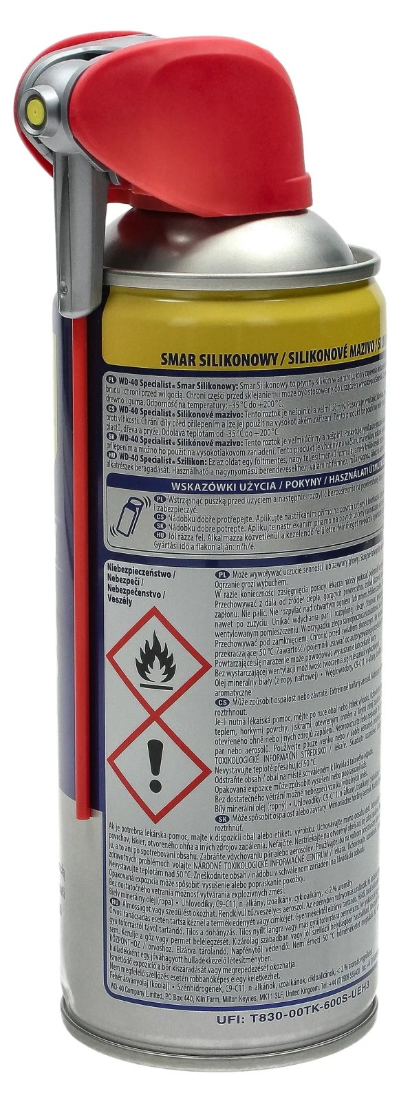 Специальная силиконовая смазка WD-40 400ml