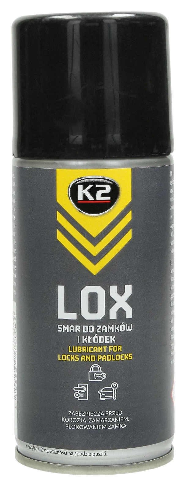Смазка для замков и замков K2 LOX 150ml