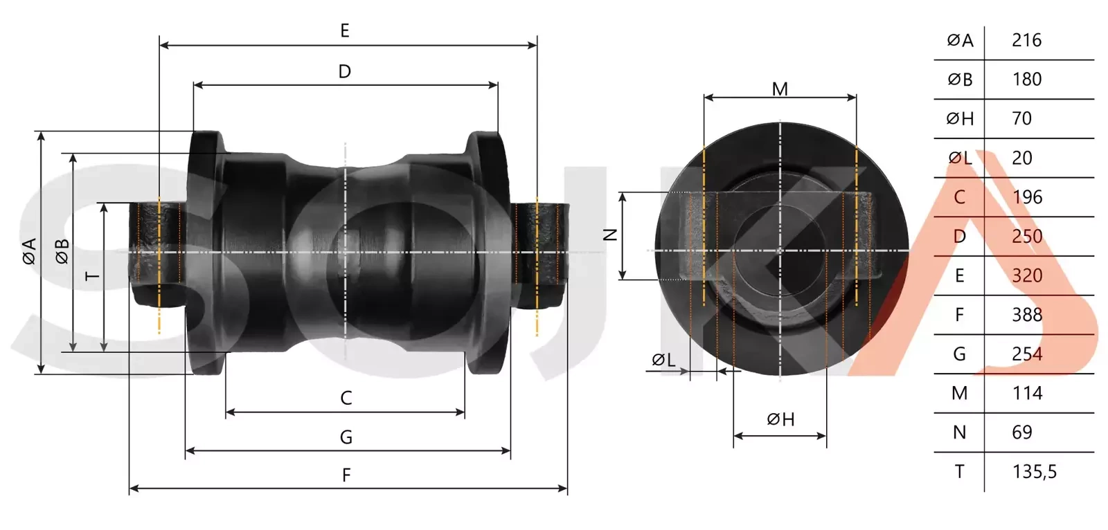 Каток Komatsu PC300-5