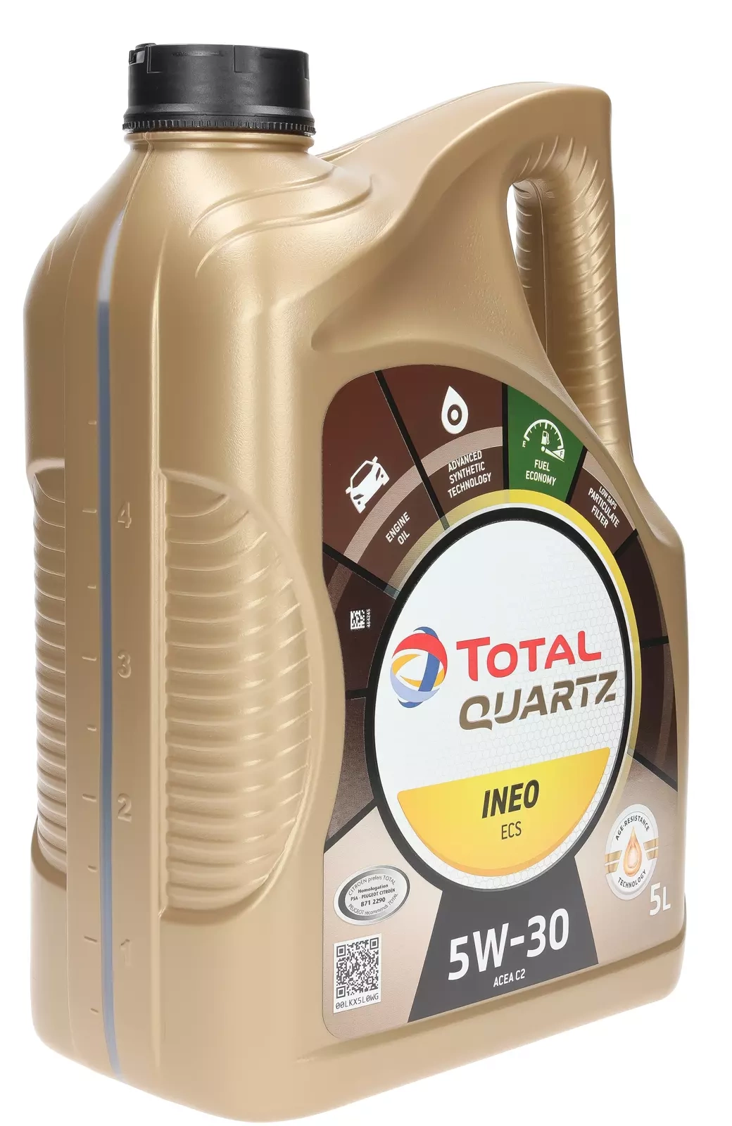 Моторное масло Total Quartz INEO ECS 5W-30 5L