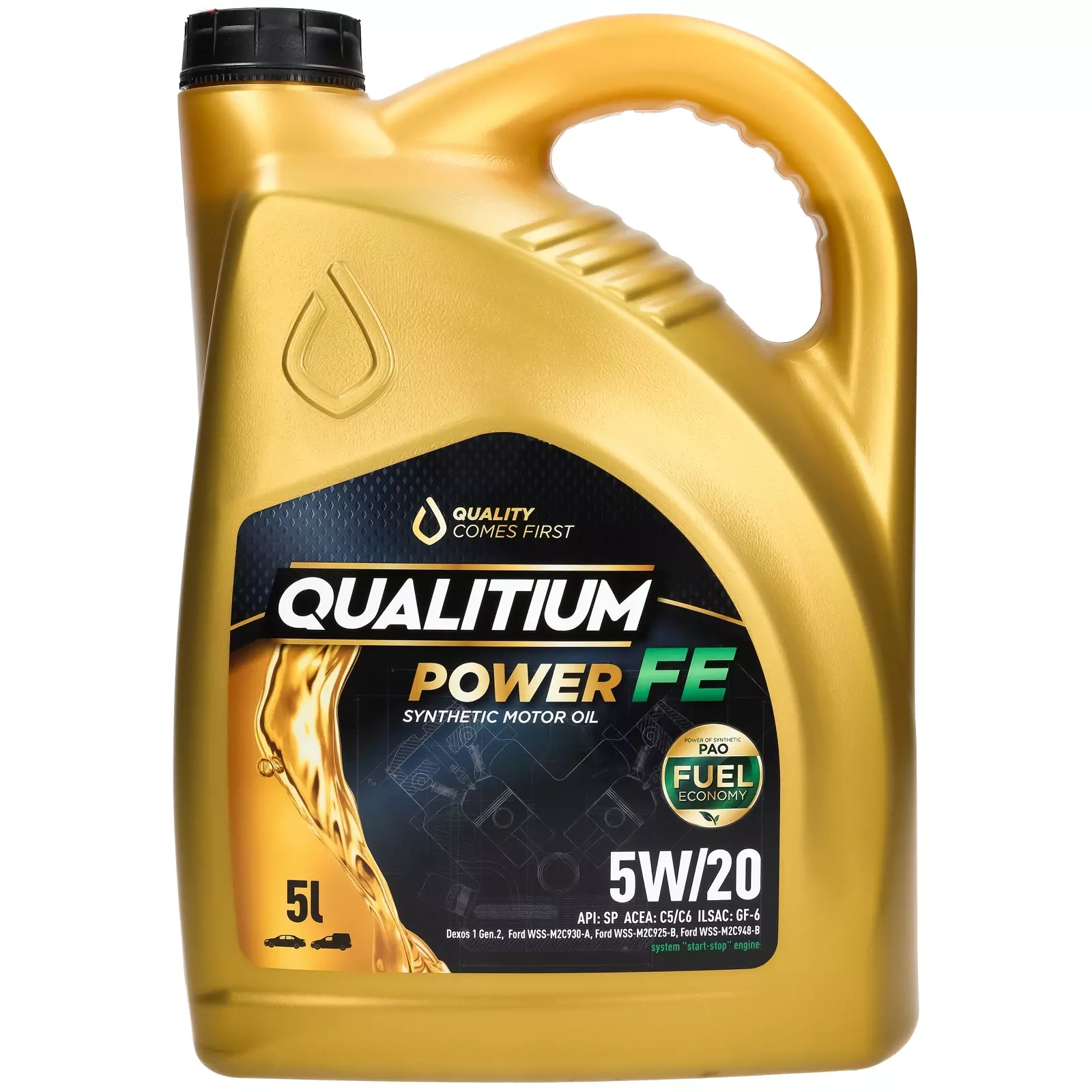 Моторное масло Qualitium Power FE 5W-20 5L