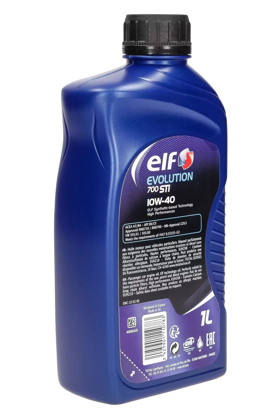 Моторное масло Elf Evolution 700 STI 10W - 40-1L