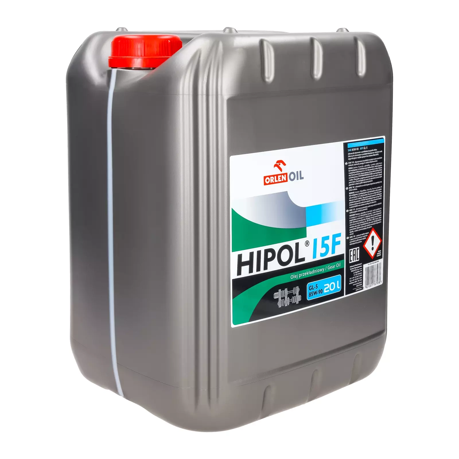 Трансмиссионное масло Orlen HIPOL 15F GL-5 85W-90 20L