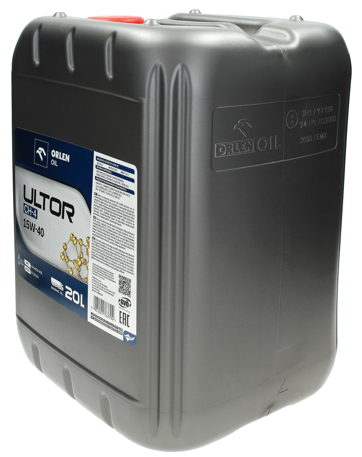 Моторное масло Orlen Platinum ULTOR CH-4 15W-40 20L