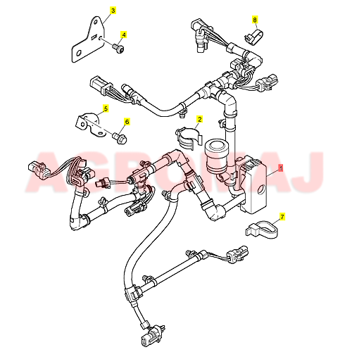 3161c081-PERKINS жгут проводов 1104d-E44T 1104d-E44TA&gt;