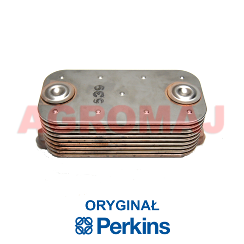 2486a217-PERKINS масляный радиатор двигателя 1104d-44T 1104a-44ta&gt;
