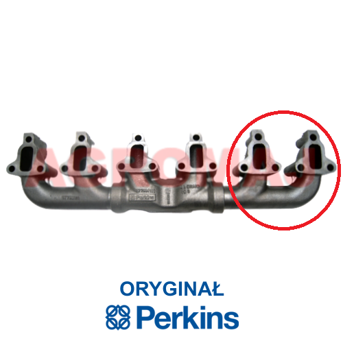3778M101-PERKINS выпускной коллектор 1106C-E60TA&gt;