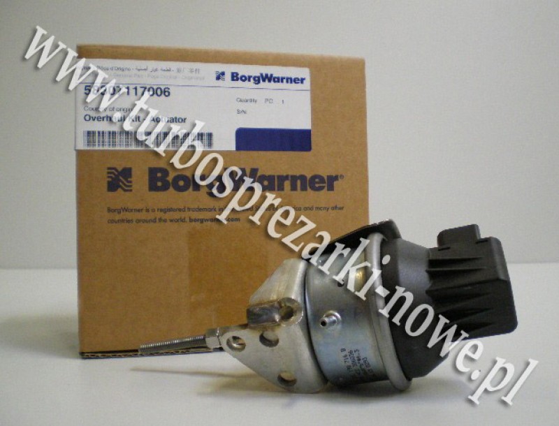 Новый актуатор BorgWarner KKK