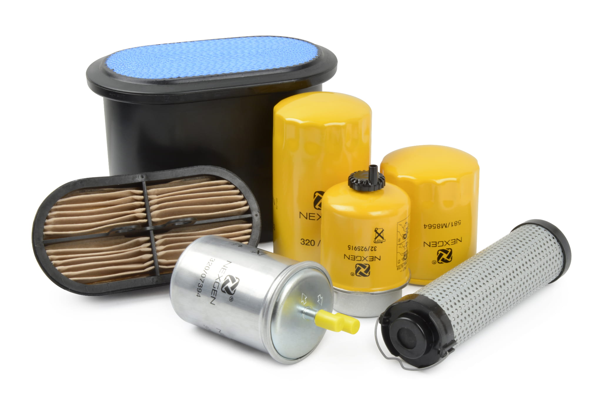 КОМПЛЕКТ ФИЛЬТРОВ ФИЛЬТРЫ JCB 3CX ДВИГАТЕЛЬ JCB С 2005 ГОДА