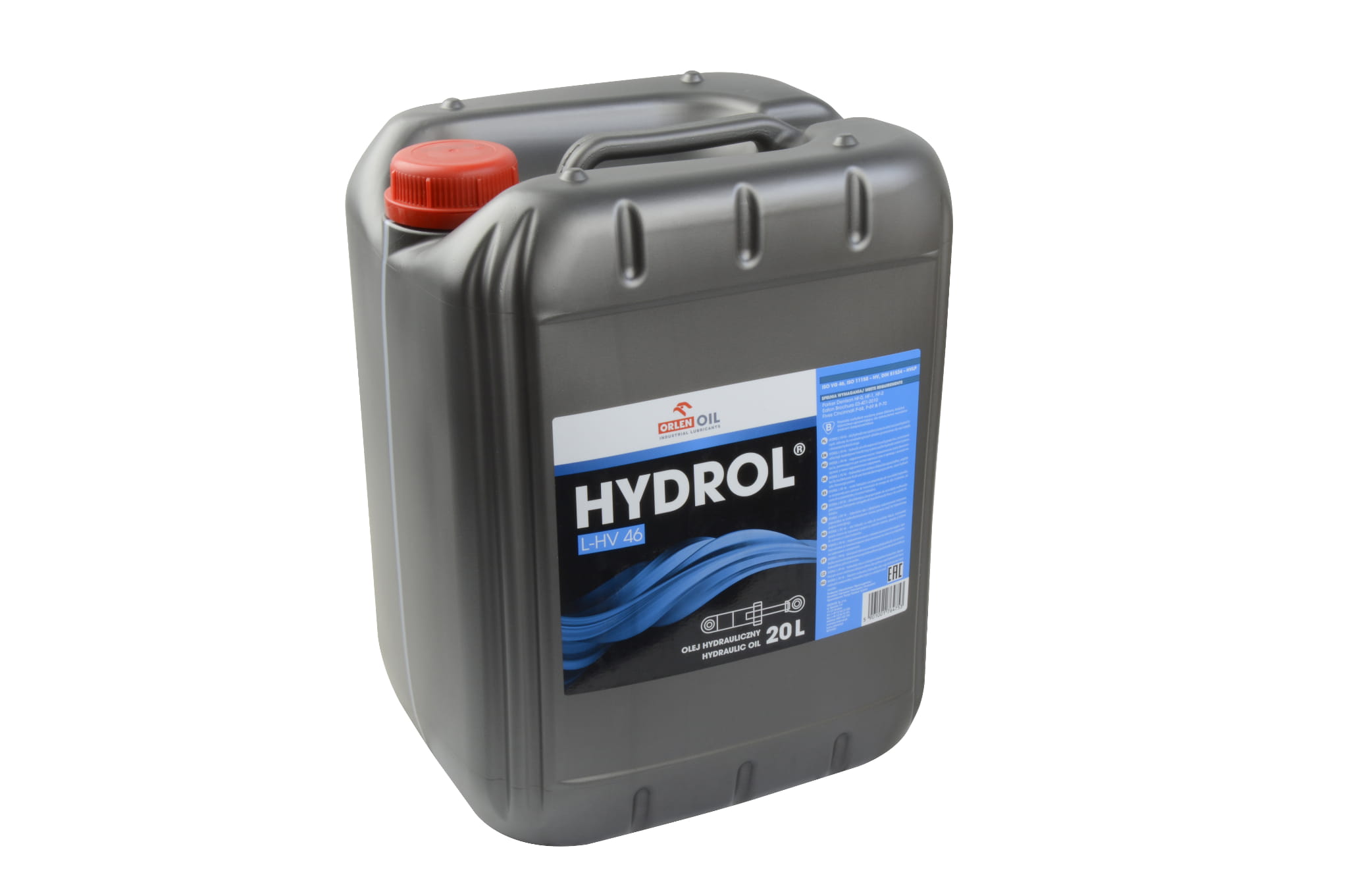 ГИДРАВЛИЧЕСКОЕ МАСЛО ORLEN OIL L-HV 46 20L