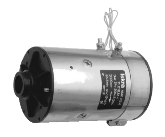 SILNIK DC ISKRA 24V 3KW AMK5534 11.216.514 IM0241