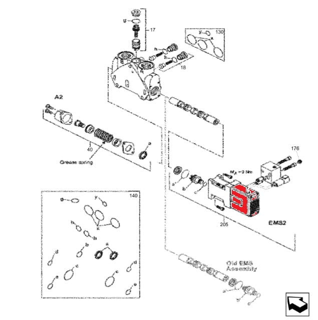 ELEKTROZAWÓR NEW HOLLAND LM5060 LM5080 84278891