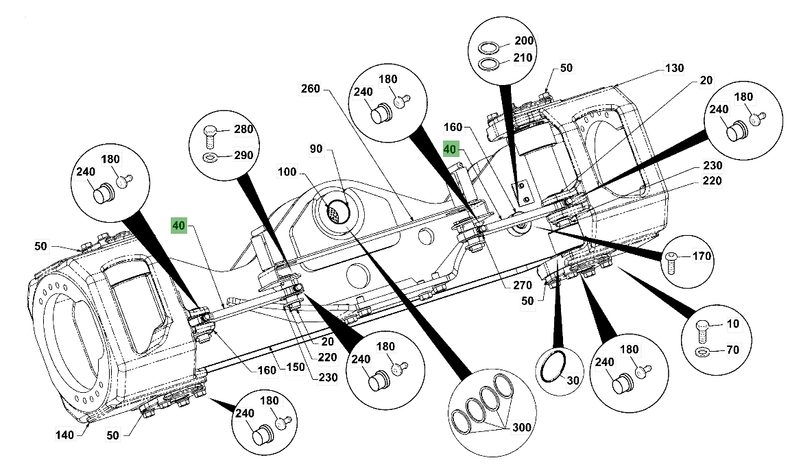 Подшипник JCB 515 516 332 / R8300 оригинал