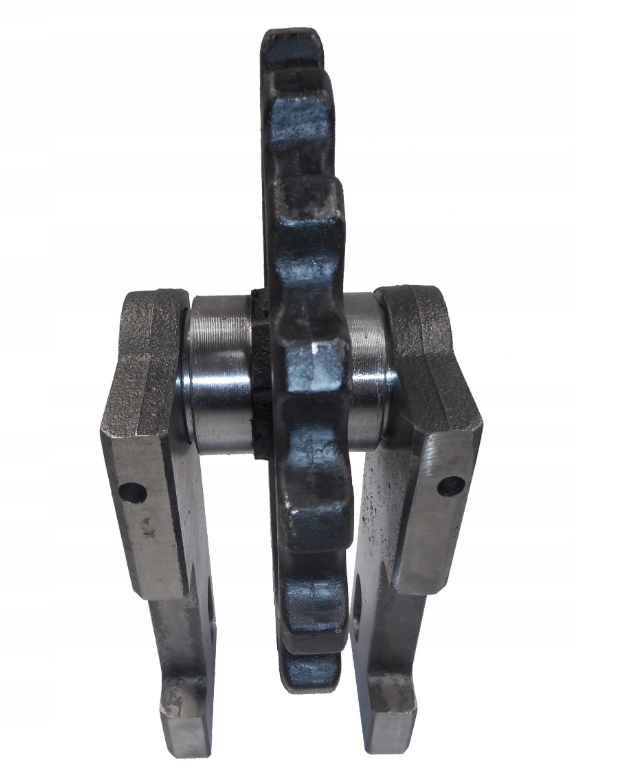 Натяжное колесо + направляющие JCB 8014 8016 8018 332/V6842