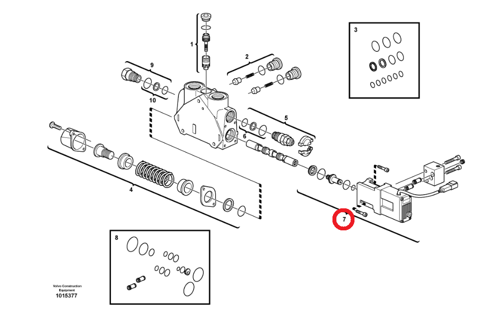 ЭЛЕКТРОМАГНИТНЫЙ КЛАПАН VOLVO BL71 BL71 PLUS