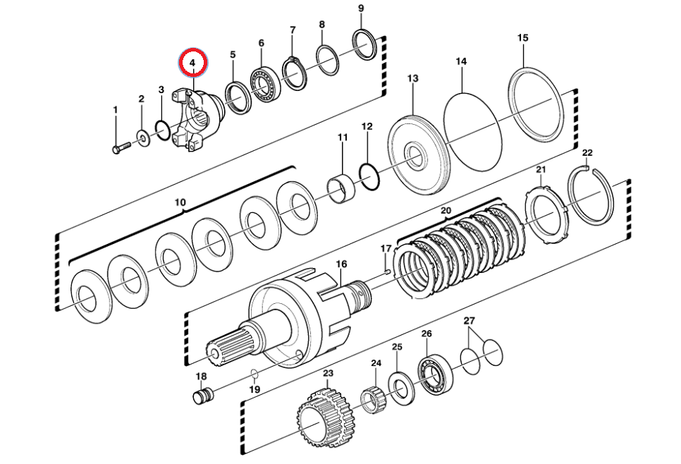 ФЛАНЕЦ YOKA 144452 CARRARO