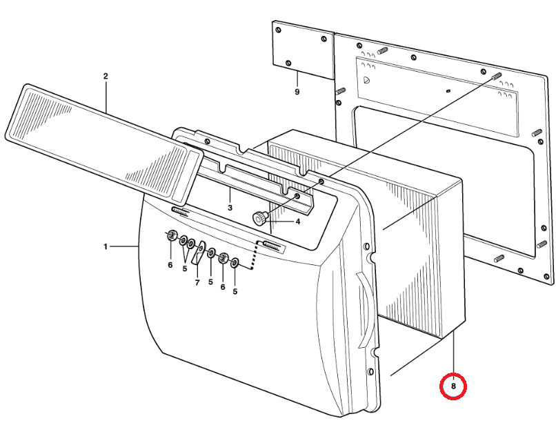 Фильтр салона VOLVO L150E L180D L220 11703980 OEM