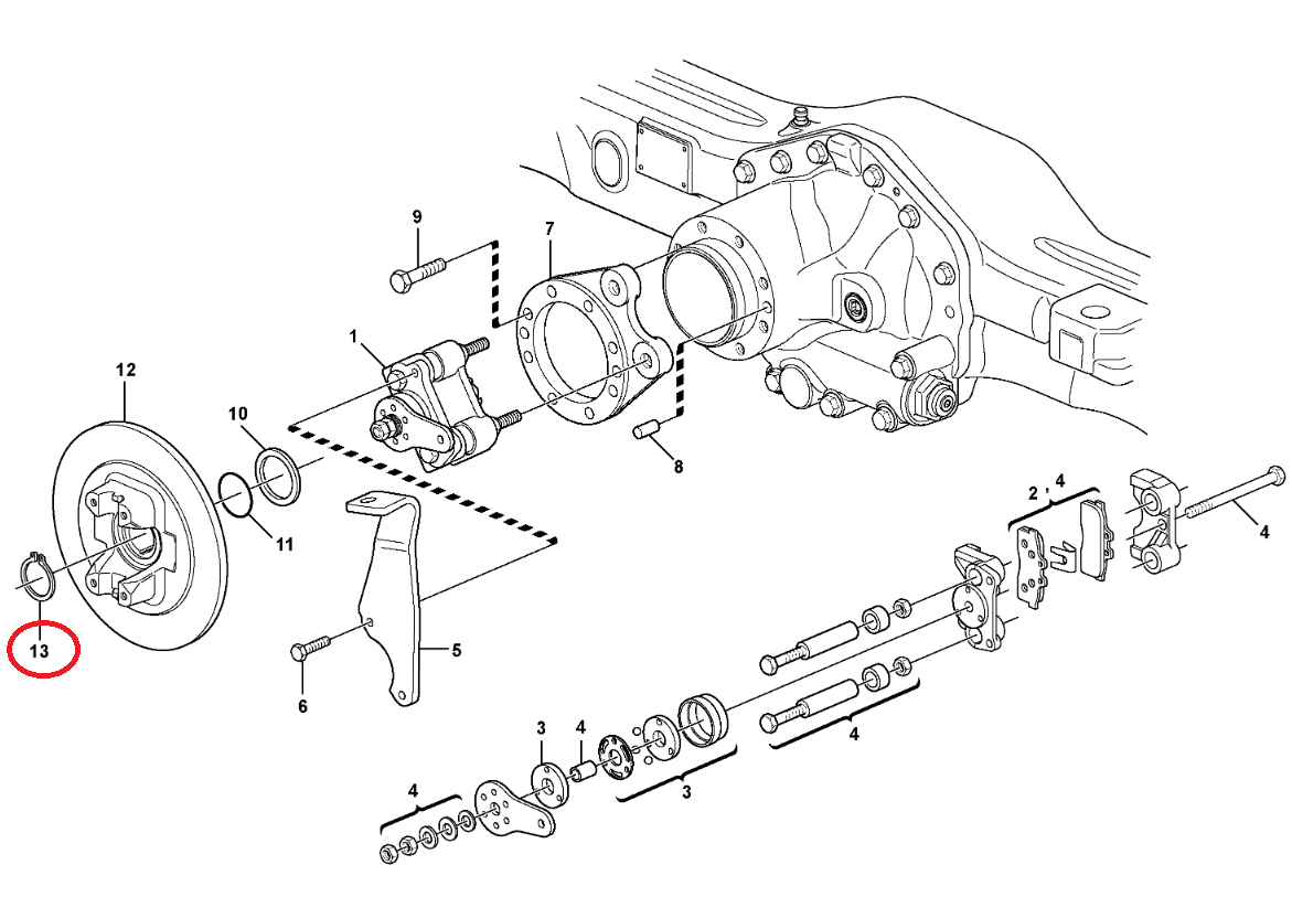 SEGER САТЕЛЛИТ NEW HOLLAND 87580391