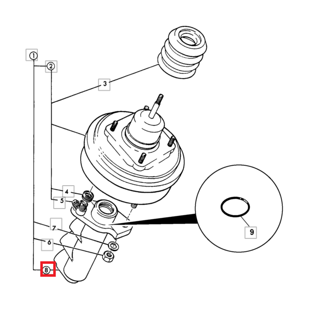 JCB 3CX 4CX ТОРМОЗНОЙ НАСОС SERVO 15/920389