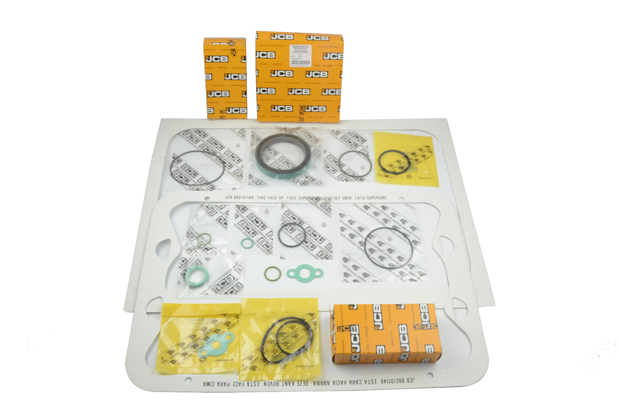 КОМПЛЕКТ ПРОКЛАДОК НИЖНЕЙ ЧАСТИ ДВИГАТЕЛЯ DIESELMAX JCB OEM