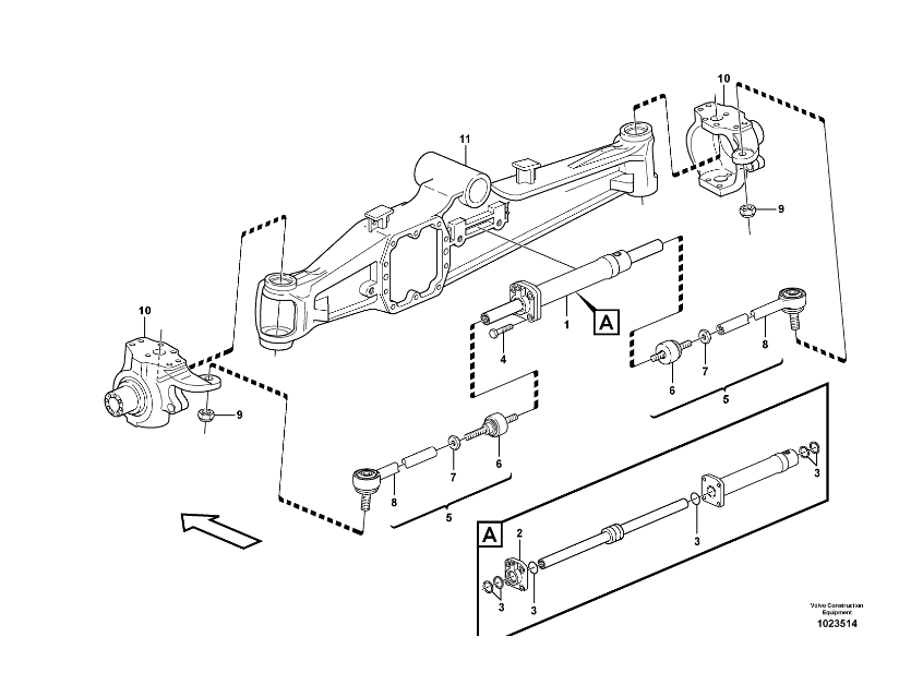 НАКОНЕЧНИК ШТАНГИ CASE CS CVX MX CA0351144 FABBRO