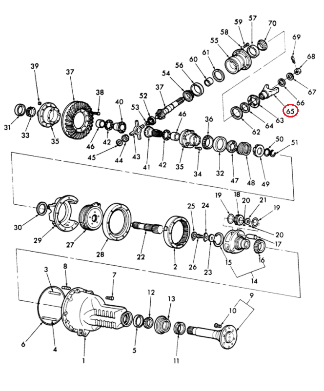 ФЛАНЕЦ ЗАДНЕГО МОСТА CASE 580SR 590SR 83949810