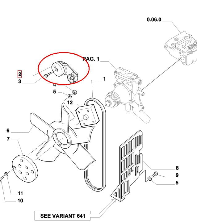САМОНАПИНАЧ ПАСКА New Holland CASE 87801838
