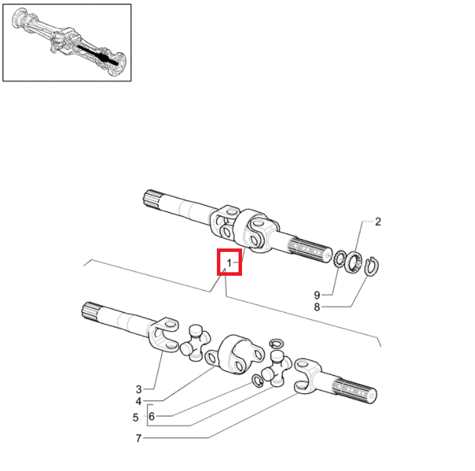 ПОЛУОСЬ В СБОРЕ VOLVO BL60 BL61 BL61B 11716724