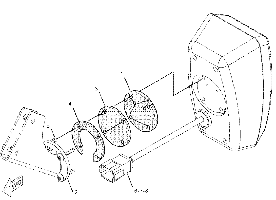 ДИСПЛЕЙ КОМПЬЮТЕРА CAT M313C M315C 2437058 ORG