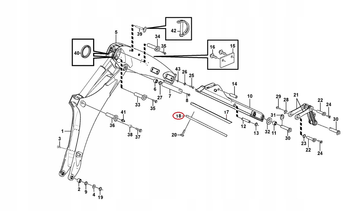 СКОЛЬЗЯЩИЕ РЫЧАГИ VOLVO BL 60 61 11883862