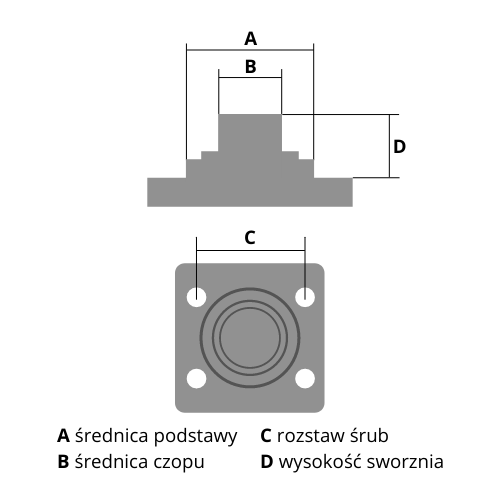 ВЕРХНИЙ ПОВОРОТНЫЙ ПАЛЕЦ CARRARO CA130631