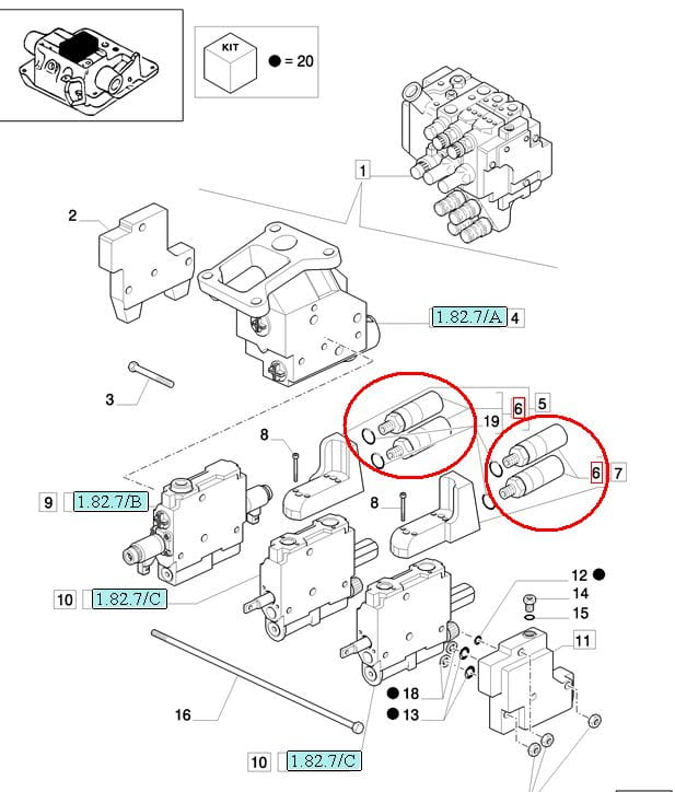 БЫСТРОРАЗЪЕМНЫЙ ЧЕХОЛ NEW HOLLAND CASE 91898881 - 47134599 - 5190882 - 87381944
